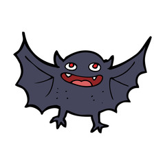 cartoon vampire bat