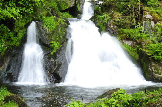 Triberg Waterfalls in Black Forest (Schwarzwald), Germany