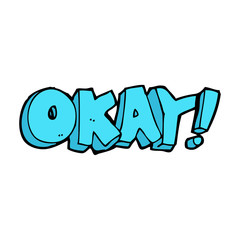 cartoon okay sign