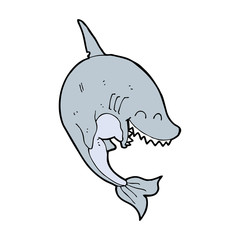 cartoon shark