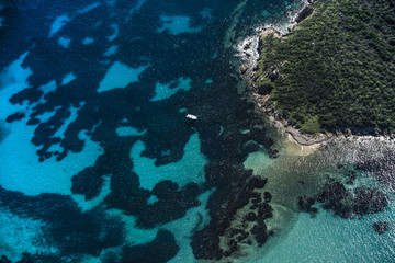 Panoramica su costa meridionale sarda