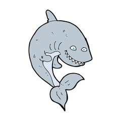 cartoon shark
