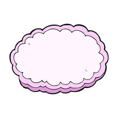 cartoon decorative cloud