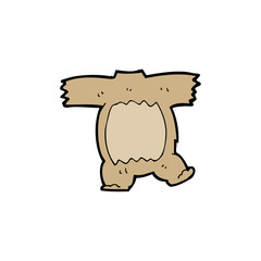 cartoon teddy bear body