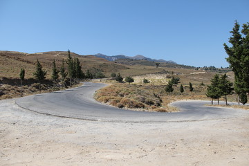 The island of Kos / Summer landscape on a Greek island of Kos, Greece.