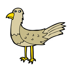 cartoon bird