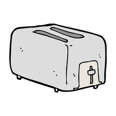 cartoon toaster