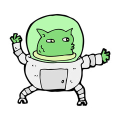 cartoon alien