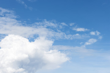 Clouds in the sky background