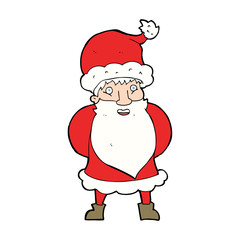 cartoon santa claus