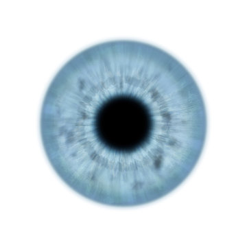 Texture iris bleu œil humain