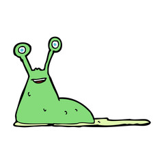 cartoon slug