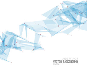 Abstract Geometric Background Design