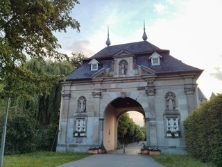 Eingang Kloster Knechtsteden bei Dormagen