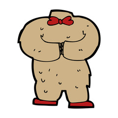 cartoon teddy bear body (mix and match or add own photos)