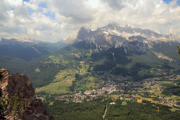 Fototapeta premium Alps in Italy, Dolomites