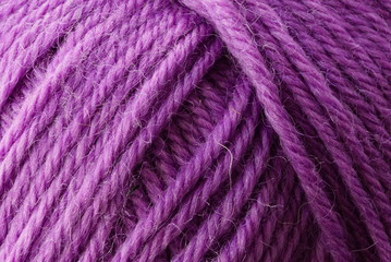 Knitted fabric, macro of a colorful woolen texture