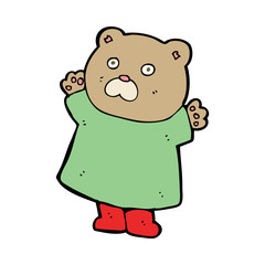 funny cartoon bear