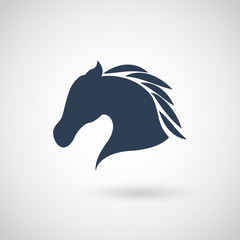 Horse head - vector illustration