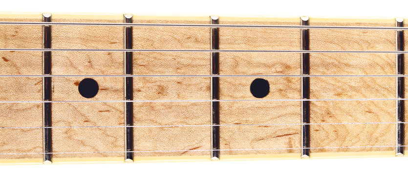Six-Strings Guitar Fretboard