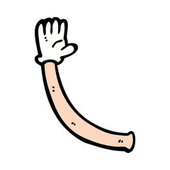 cartoon arm