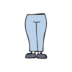cartoon legs