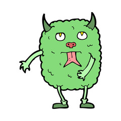 funny cartoon monster