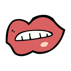 cartoon lips