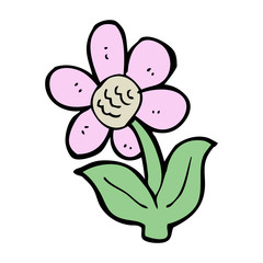 cartoon flower