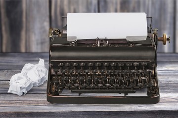 Antique, automatic, black.