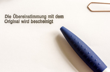 Beglaubigte Abschrift 2