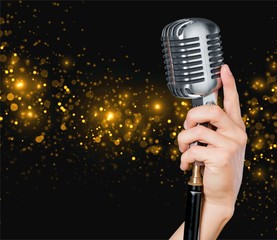 Microphone, radio, mic.