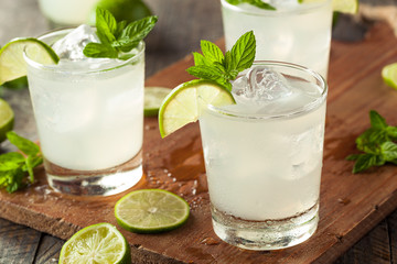 Cold Refreshing Iced Limeade