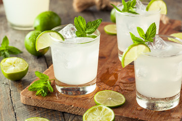 Cold Refreshing Iced Limeade
