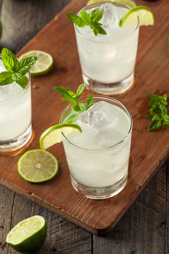 Cold Refreshing Iced Limeade