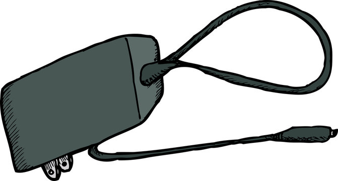 recommend clip art: Isolated Power Adapter