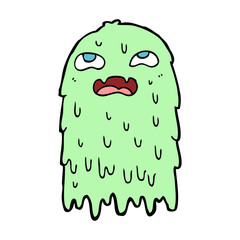 gross cartoon ghost
