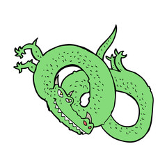 cartoon dragon
