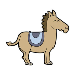 cartoon donkey
