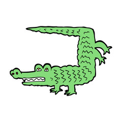 cartoon crocodile