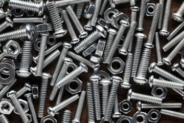 Nuts and bolts background