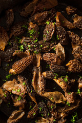 Organic Sauteed Morel Mushrooms
