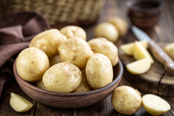 Fototapeta na wymiar potato