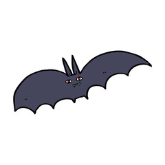 cartoon vampire bat