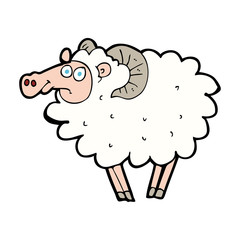 cartoon ram