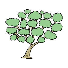 cartoon tree