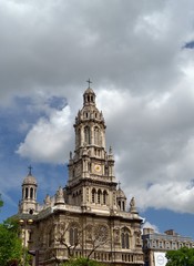 Fototapeta na wymiar Eglise de la Sainte Trinité de Paris