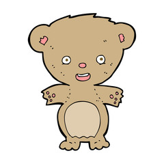 cartoon teddy bear