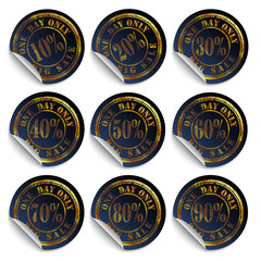 big sale 01stickers black