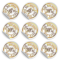 big sale 01stickers white